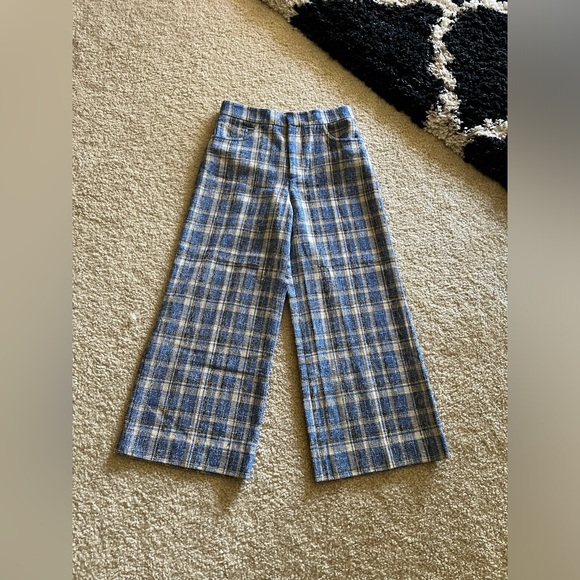 Zara High Waist Plaid Pants. Size XS - Picture 6 of 13